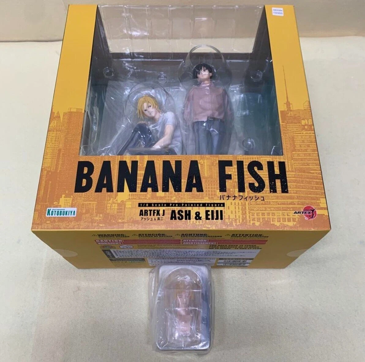 PLS Kotobuyika Banana Fish ARTFX J Ash & Eiji 1/8 Figure First
