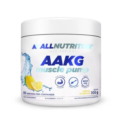 AAKG Muscle Pump 300g – ALLNutrition, Nitric Oxide Booster for Enhanced Performa