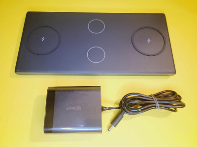 スマホアクセサリー Anker 552 Wireless Charger 5-in-1 GREAT ANKER 552 WIRELESS CHARGER 5 IN 1 STATION A2558 USB