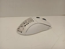 Glorious Model D Wireless Gaming Mouse, White  *NO DONGLE* *HAS DISCOLORATION*