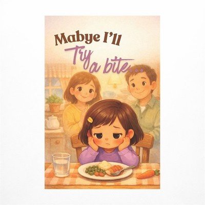 Maybe I'll Try Just a Bite: A Gentle Picture Book About Curiosity, Courage, a...