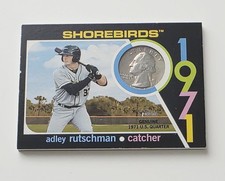 2020 Topps Heritage Minor League Edition 1971 Mint Relics /50 Adley Rutschman