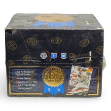 Leaf Baseball Series 1 Hobby Jumbo Box 1993 Blue NEW Sealed