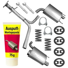 Edex Endtopf Abgasrohr Auspuff für Lexus Is 2 II Limousine 2.5 (08/2005-03/2013)