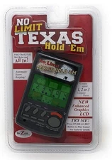 No Limit Texas Hold'em Poker Handheld Video Game By RecZone New In Package