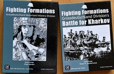 Konvolut Wargames: Fighting Formations Großdeutschland Mot. Inf. Div. GMT Games