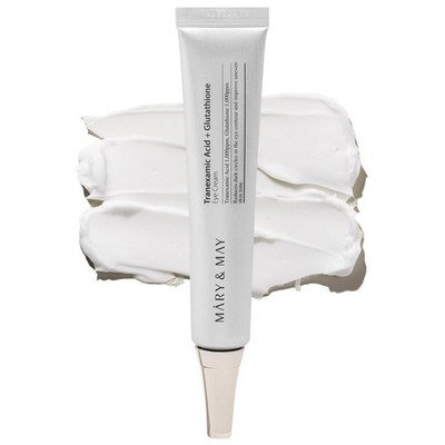 Mary&May Tranexamic Acid + Glutathione Eye Cream (30ml) - Korean Skincare for...
