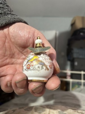 Kleine Keramik Duftflasche 