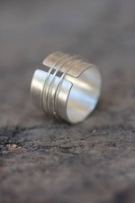 Open Band Ring Handmade Women Thumb Ring Handmade Ring925 Sterling SilverAK4009