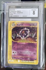 Pokémon TCG Skyridge Starmie Holo H28 H32 CGC 8 NM-MT on eBay