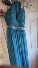 Prom dress! (Blue/teal) Size M