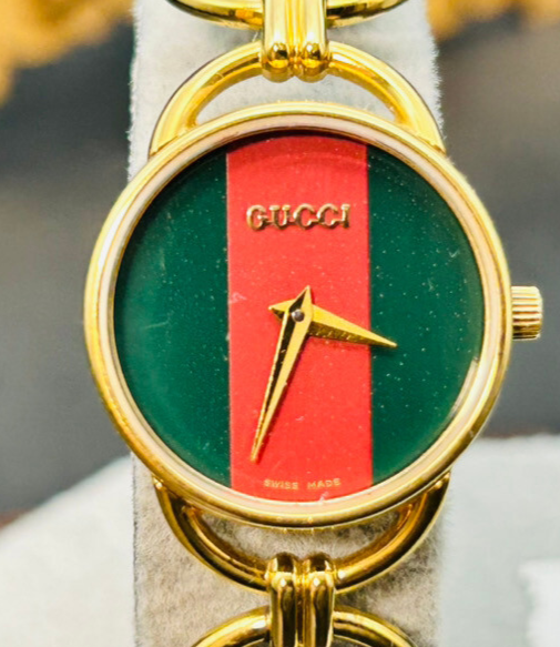 Gucci 6000.2.L Sherry Line Womens Swiss Quartz Watch Fast 1-Day Shipping