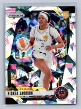 2024 Panini Prizm WNBA Rickea Jackson #60 Ice Prizms Los Angeles Sparks
