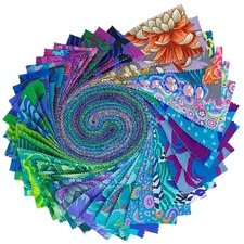 Jelly Roll Kaffe Fassett August 2025 Cool FreeSpirit Design Roll Precuts M526.51