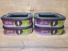 4 Pack Litter Genie Cat Litter Disposal System REFILL CARTRIDGES New