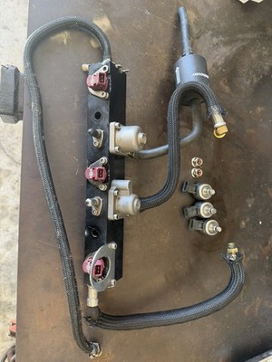Mercury Optimax Fuel Rail W/ Injectors 75 90 115 125 HP DFI 