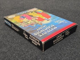 NES Nintendo Addams Family PUGSLEY'S SCAVENGER HUNT completo CIB box gioco poster