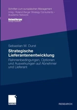 Durst - Strategische Lieferantenentwicklung   Rahmenbedingungen Optio - X555z