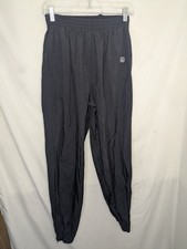 Vintage Team USA Olympic Track Pants Black JC Penney Zip Ankle Size Mens M