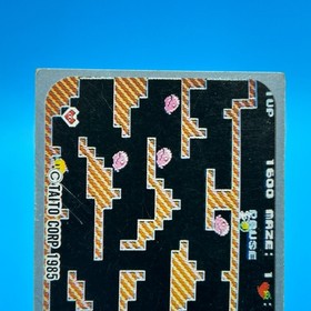 Chack'n Pop TAITO Card Family Computer Amada Nintendo Game Retoro Japan #286