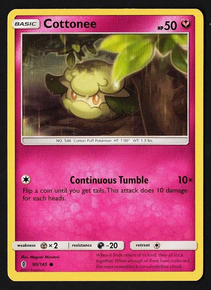 Cottonee 90/145 Guardians Rising 2017 - Pokémon TCG