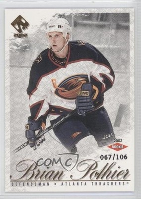 2001-02 Pacific Private Stock Gold 67/106 Brian Pothier #115 0m0