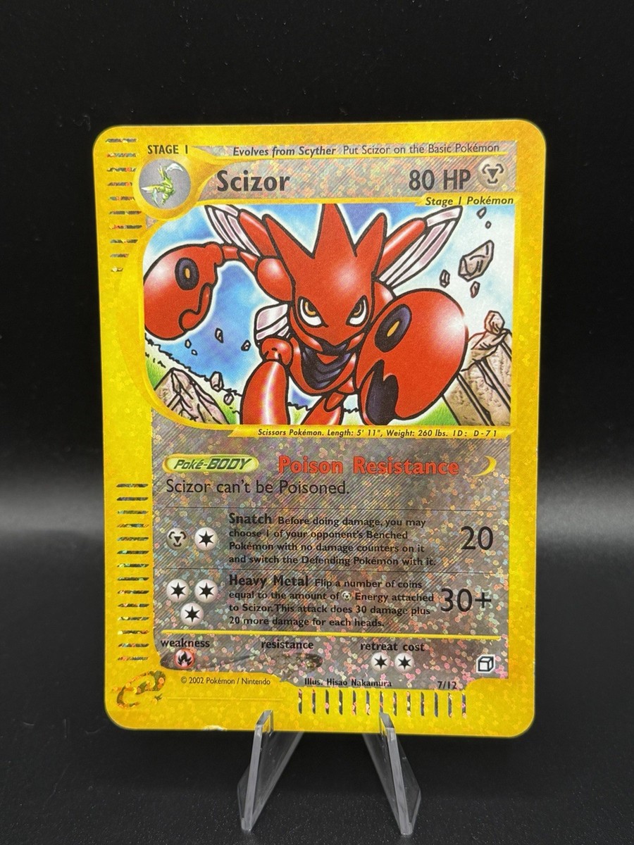 Scizor 007/012 Jumbo Cards Reverse Holo for sale online | eBay
