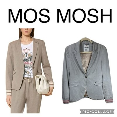 (R) Mos Mosh MMB LAKE KARLIE Gray Women's Blazer, size 36/S