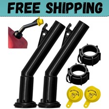 Gas Can Spout Replacement for Old Style Blitz Containers-2 Nozzles, Caps  Rings