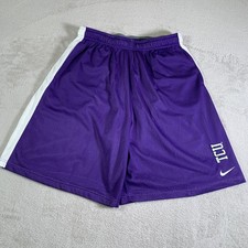 TCU Horned Frogs Shorts Mens Large Purple NCAA Basketball Nike Dri-FIT Mesh