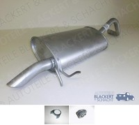 Imasaf ESD Auspuff Endtopf für Renault Kangoo+Rapid 1.2+1.4+1.9+1.9D+16V