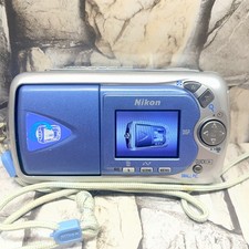 Nikon COOLPIX 2500 Silver Digital Camera 2.0 MP 3x Zoom + Brand New Charger