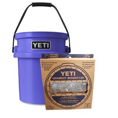 Yeti Loadout 5 Gallon Bucket - ULTRAMARINE VIOLET & Yeti Bucket