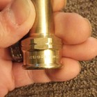 Nitto Brass Quick Coupler Plug Male BSP x Female BSP 1/2 in 12X1/2 — photo 6