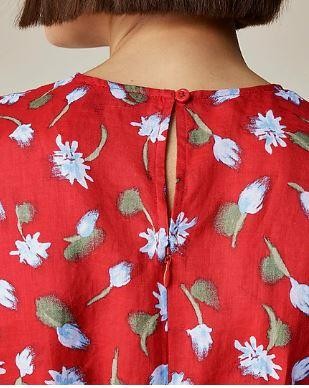J. Crew Pintuck shell top in ramie - Picture 3 of 6