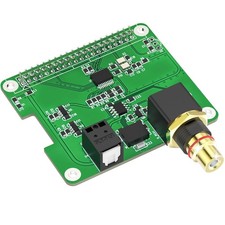 Digi One Hat for The Entire Raspberry Pi Serie, S/PDIF Digital HiFi Audio Card