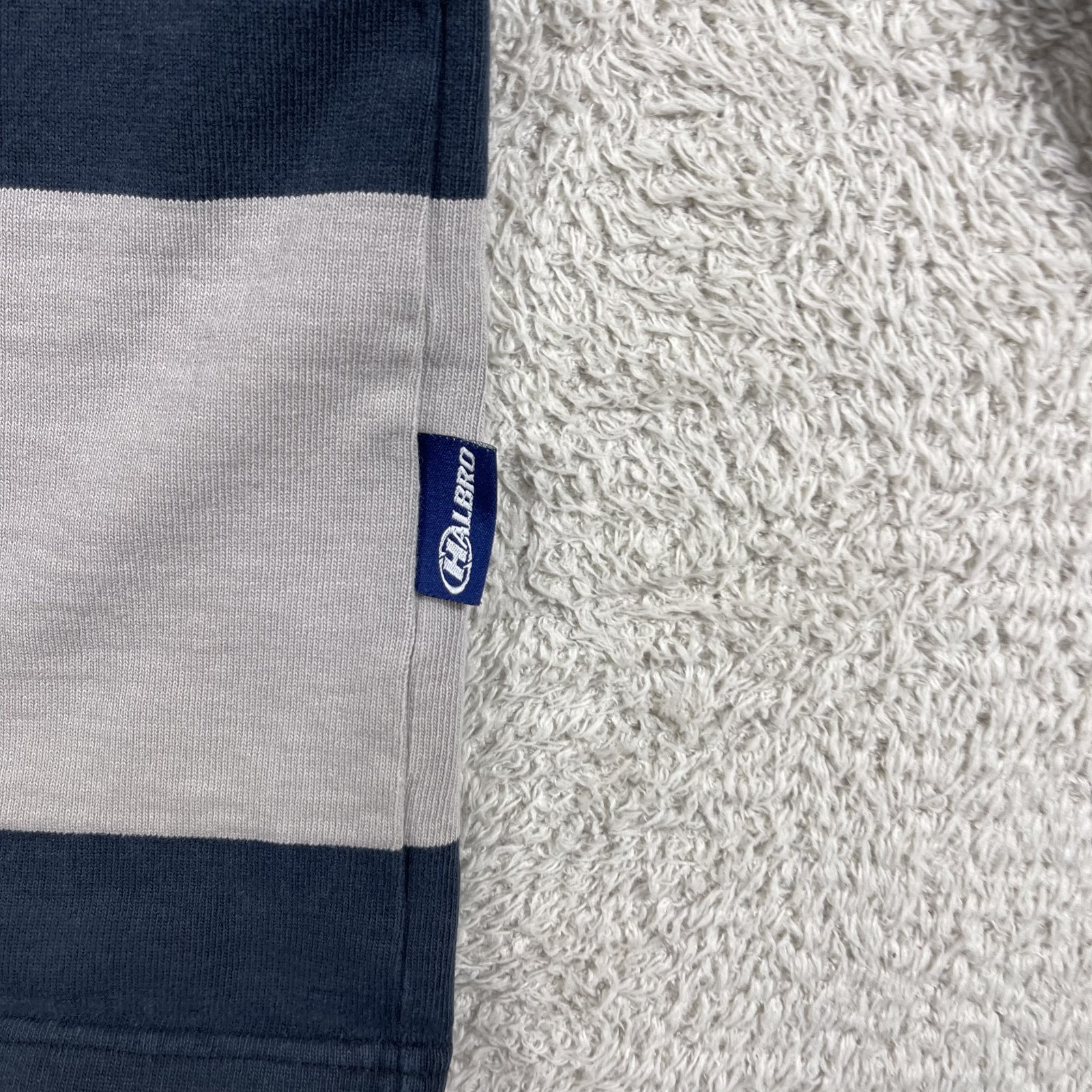 Vintage New Zealand Rugby Shirt Mens Large Striped Long Sleeve Hooded All Blacks