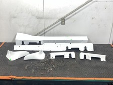 1999-2005 Mazda Miata Mx5 Oem White Side Skirts Body Kit Small Tupperware Read