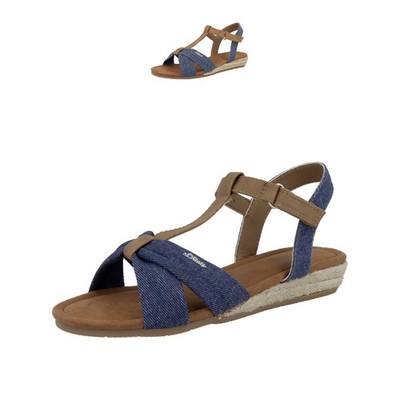 s.Oliver 5-48211 Sandale Mädchen Sandaletten Sommerschuhe Badeschuhe