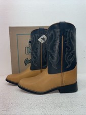 New Youth Brown Smoky Mountain Cowboy Boots. 3320 3.5 3 1/2. 22-48