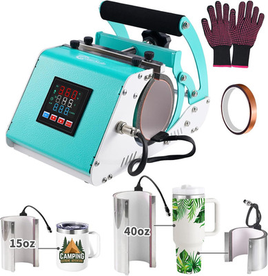 3 in 1 Tumbler Heat Press Machine 40oz Mug Press Sublimation Printer
