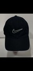 Nike Heritage 86 Adjustable Swoosh On Front Cap Embroidered VTG Black One Size — photo 1