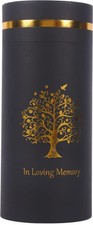 Tree of Life Eco Scattering Urn Biodegradable Scatter Tube for Human Ashes Large