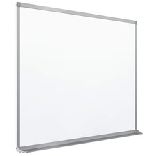 Dry Erase Board 72 W x 48 H Magnetic Porcelain Quartet PPA406 White Whiteboard