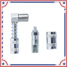 Grease Nozzle Grease Gun- Accessory 90 Degree Grease Coupler Adapter