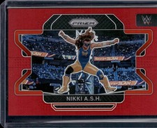 2022 Panini Prizm WWE #38 Nikki A.S.H. Red Prizm /299 SP MINT!