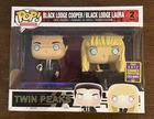 Funko Pop! Vinyl Twin Peaks Black Lodge Cooper & Laura 2-Pack 2017 Exclusive