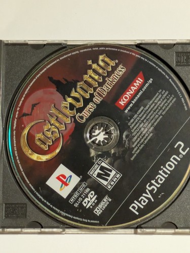 Castlevania: Curse of Darkness (Sony PlayStation 2, 2005) *Heavy Scratches* AsIs