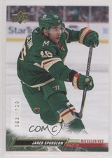 2022-23 Upper Deck Series 2 UD Exclusives 83/100 Jared Spurgeon #343 f5q