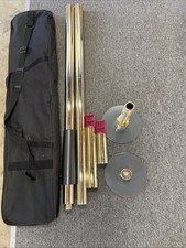 Spinning Dance Pole  Gold Tone Used 